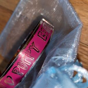 Coach Poppy Silver Tone Bangle